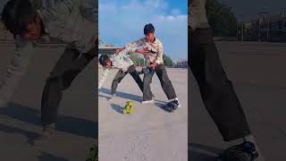 I CHEATED at Inline Skating with My Friend!🛼😭 #inlineskating #inlineskate #viralshorts #ytshorts