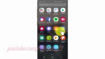 Samsung Galaxy S10 : How to show or hide notification icons in status bar