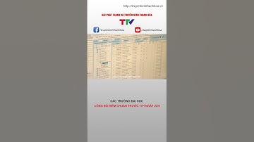 Các trường đại học công bố điểm chuẩn trước 17h ngày 22/8 #shorts