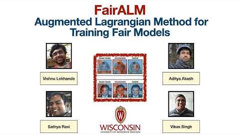 FairALM: Augmented Lagrangian Method for Training Fair Models (ECCV 2020) --  TEASER VIDEO