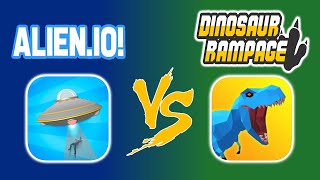 Dinosaur Rampage vs. Alien.io | Which Is The Better Game? screenshot 1