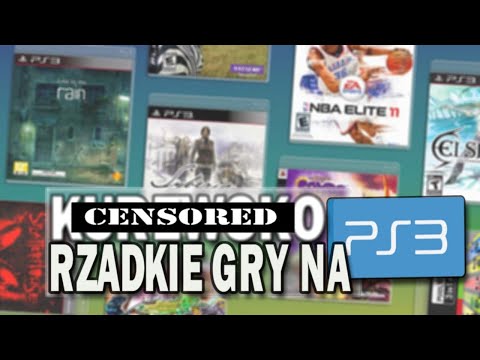 RZADKIE GRY PLAYSTATION 3 | top 10