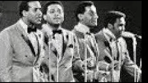 FOUR TOPS  LIVE STUDIO RECORDING RARE FOOTAGE