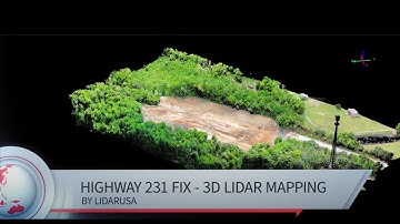 HWY 231 UAV 3D LiDAR MAPPING