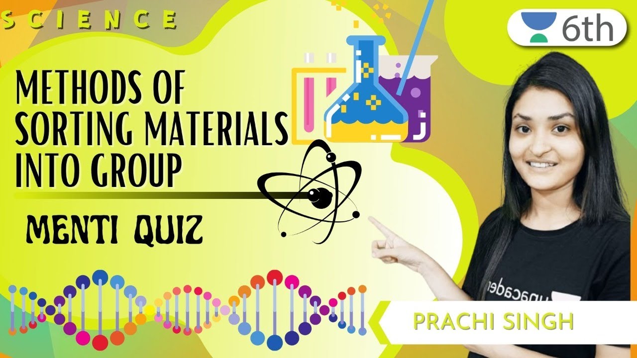 Methods Of Sorting Materials Into Group | Menti Quiz | Science ...
