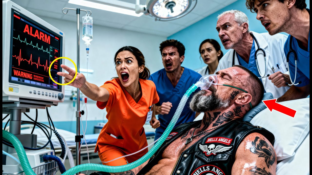 The Hells Angel Lay In A Coma For Three Years… Until A Nurse Did The Unthinkable