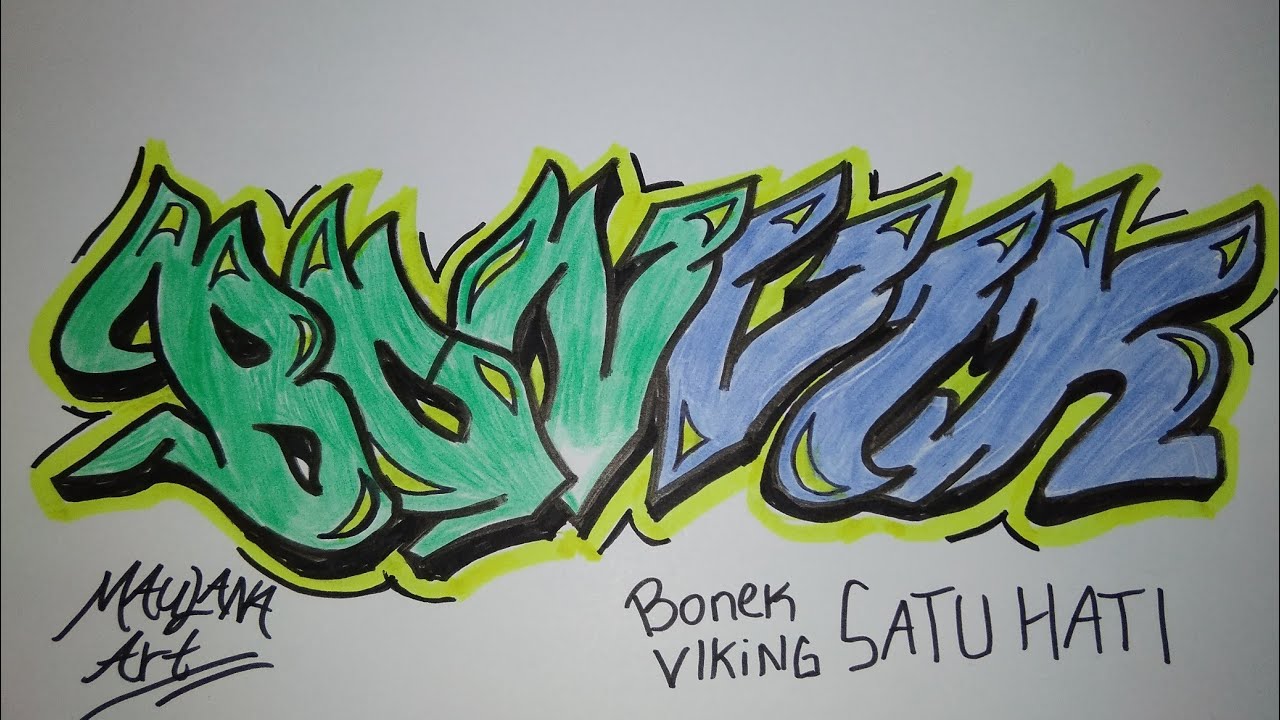 Download 5300 Koleksi Gambar Grafiti Bonek Paling Bagus HD