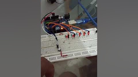 Secuencias leds cambiadas mediante pulsador || ARDUINO