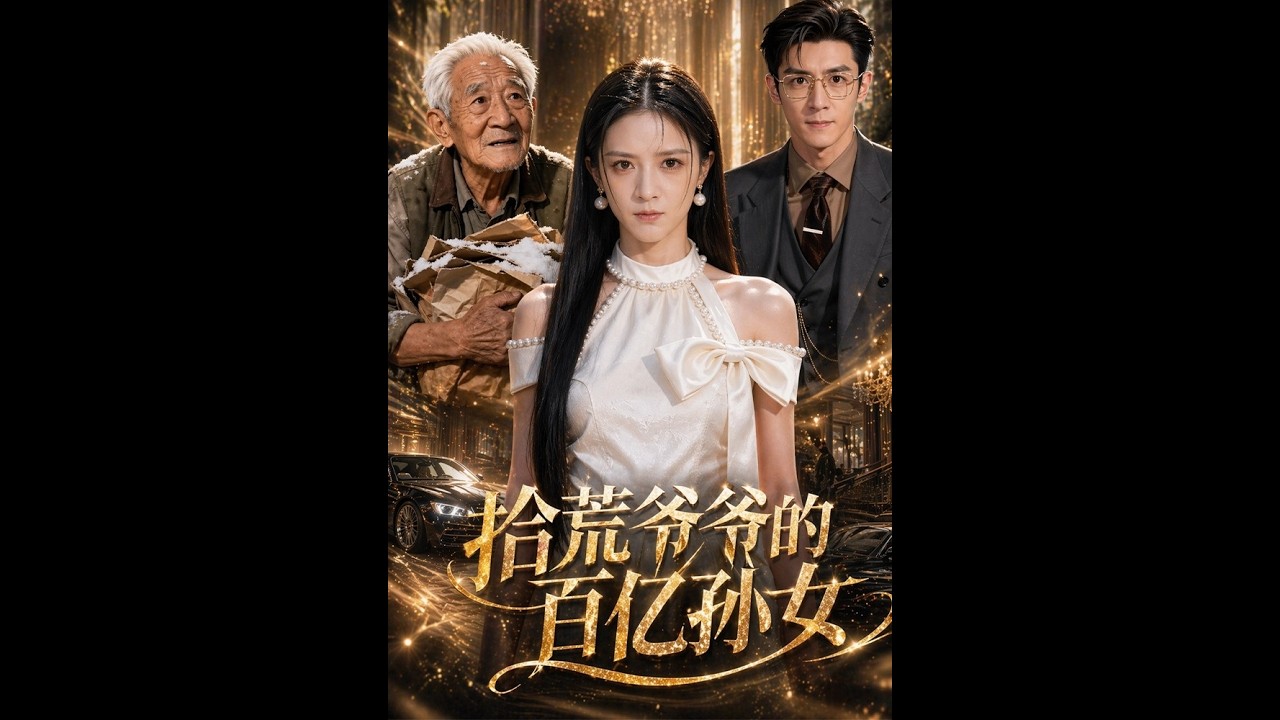 【一口气看完】《拾荒爷爷的百亿孙女》#短剧 #AI短剧 #逆袭 #drama #爽剧 #鲨鱼先生