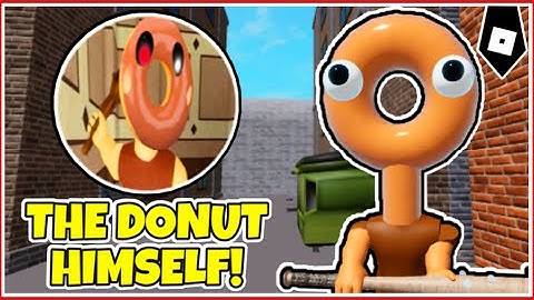 How to get "THE DONUT HIMSELF" BADGE + MAPLE DONUT MORPH/SKIN in PIGGY RP CUSTOMS! - ROBLOX