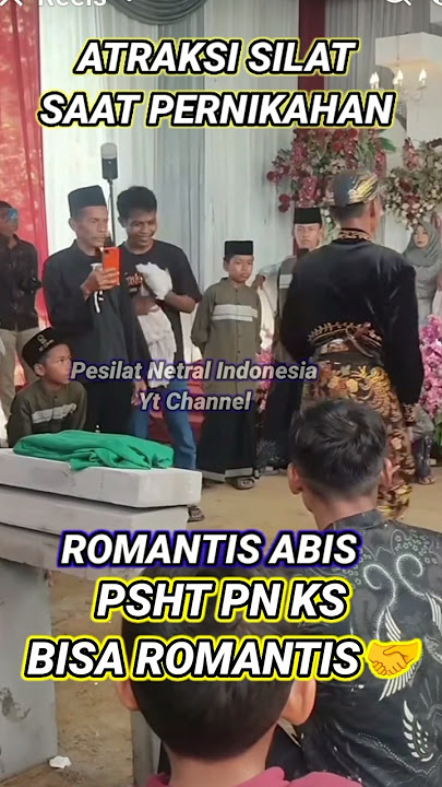 Viral Psht!! Romantis Silat Saat Pernikahan Pn Ks 🤝#psht #pagarnusa #ikspi