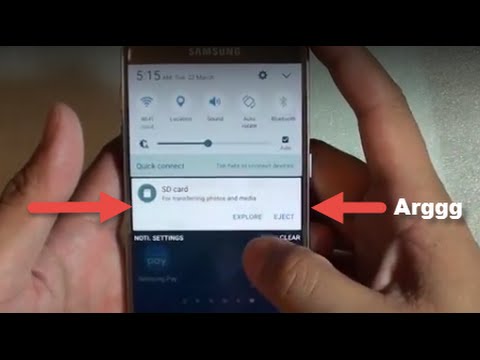 Samsung Galaxy S7: Fixes With "SD Card For Transferring Photos and Media" Notification