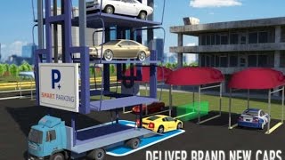 Car Transport Truck Crane 2k17 Gameplay screenshot 2