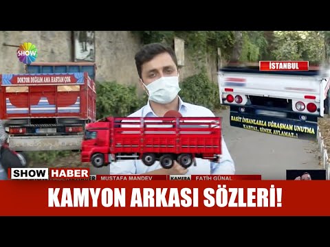 Kamyon arkası sözleri!