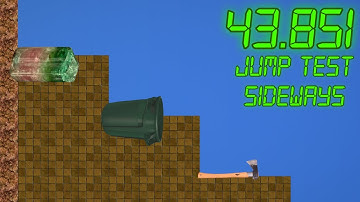 Getting Over It - Jump Test Map Sideways% in 43.851