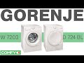 Словенский дуэт от Gorenje. Сушильная и стиральная машины - Обзор от Comfy.ua