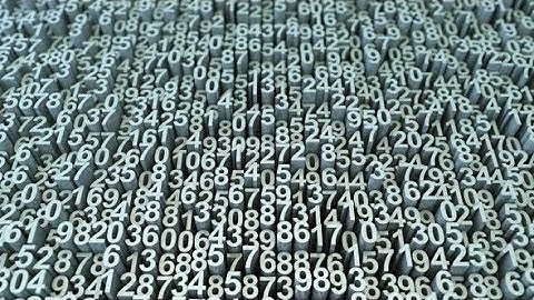 Random Numbers Motion 1 | Motion Graphics - Videohive template