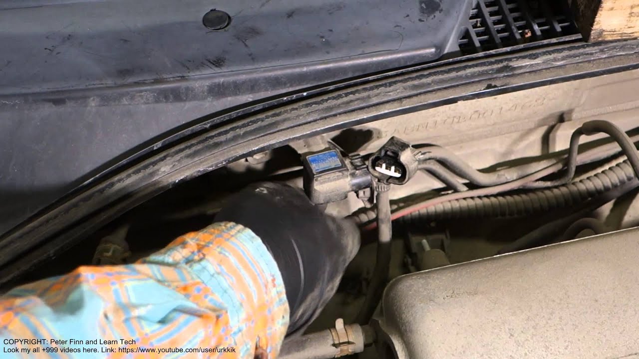 How to replace MAP sensor in Toyota Corolla car. Years ... rx300 wiring diagram 