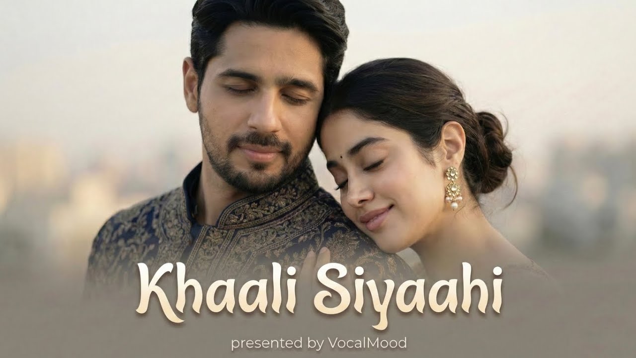 Khaali Siyaahi | New Hindi Song 2026 | Siddharth Malhotra | Janhvi Kapoor