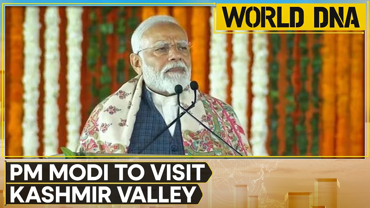 Modi in Kashmir: Indian PM Modi to unveil infrastructure projects, address rally ahead of elections