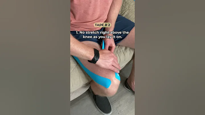 How To Tape Your Quadriceps To Strengthen Knee Sta...