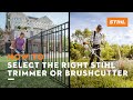 How to Select the Right Trimmer or Brushcutter