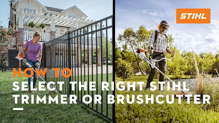 How to Select the Right Trimmer or Brushcutter | S...