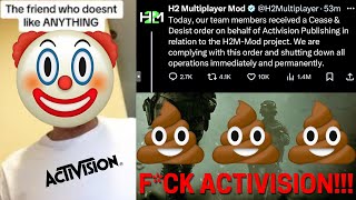 F*CK ACTIVISION! (Activision Shuts Down MW2 Remastered / H2M MOD) DON'T BUY BLACK OPS 6 | ANGRY RANT