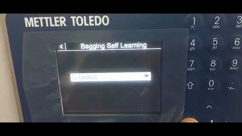 HOW TO SETTING IND308 BAGGING CONTROLLER METTLER TOLEDO SHREE GURU ENTERPRISES INDIA