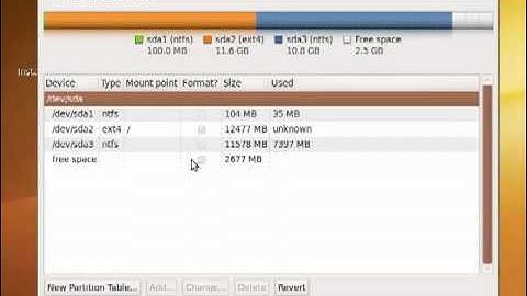 how to install Ubuntu, dual boot Windows 7 (not wubi) - anoj_anjo.flv