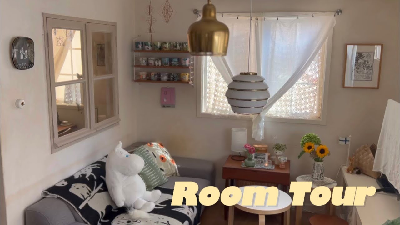 【Room Tour】 ムーミンと北欧家具に囲まれた暮らし