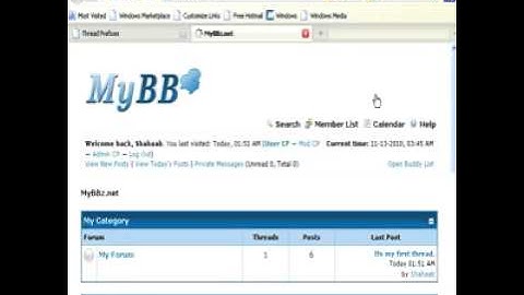 How to Make Thread Prefixes in MyBB 1.6.flv