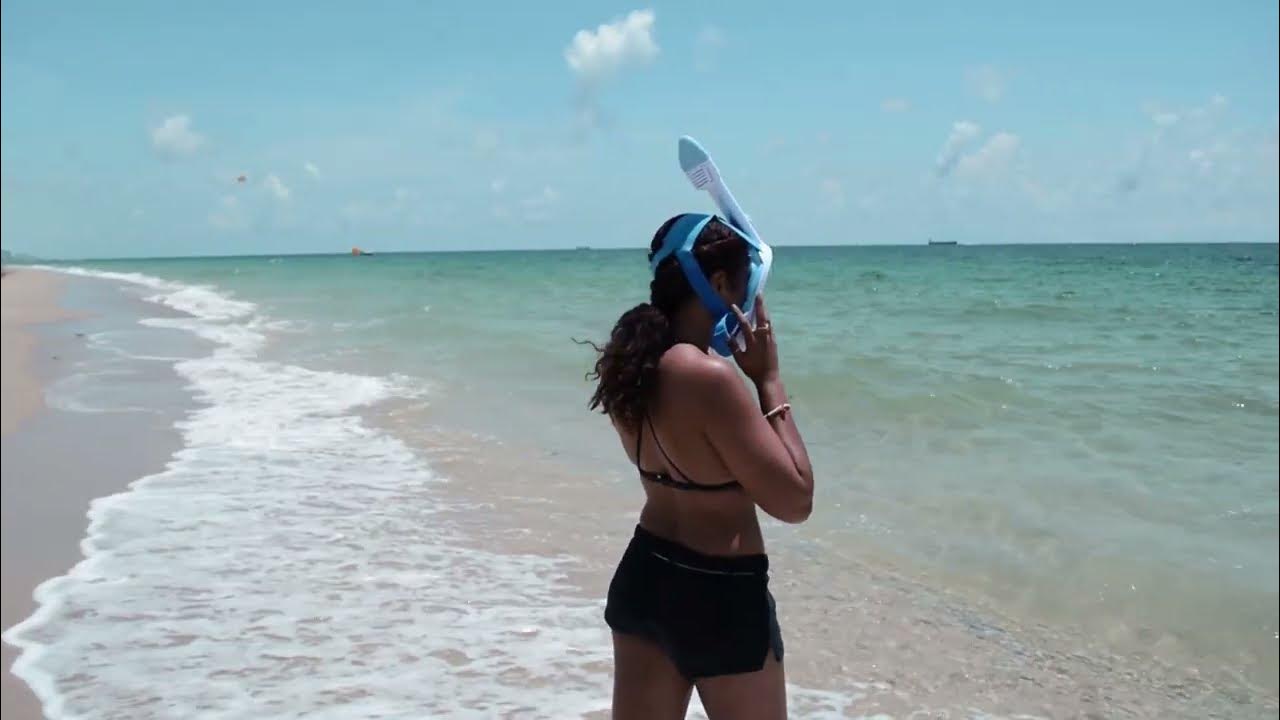 BEST for snorkeling G2RISE SN01 Full Face Snorkel Mask YouTube