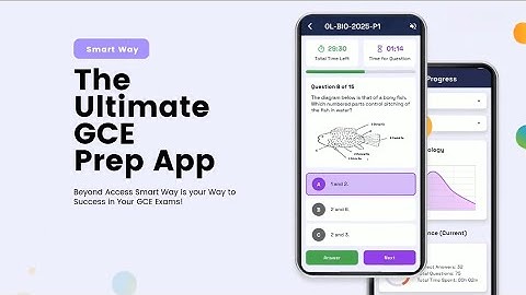 Smart Way - The Ultimate GCE Prep App