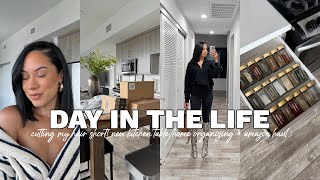 vlog: cutting my hair short! new kitchen table, home organizing + amazon haul by Marie Jay 50,845 views 2 months ago 35 minutes
