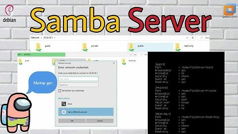#5 Instalasi dan Konfigurasi File Server (Samba) di Debian 10