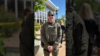 Bring your kid to work day! K-9 & SWAT demos. Lots of fun! 😀