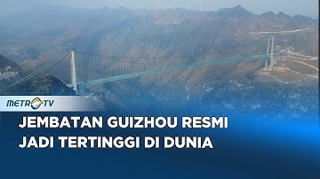 Jembatan Gantung Guizhou Capai 625 Meter