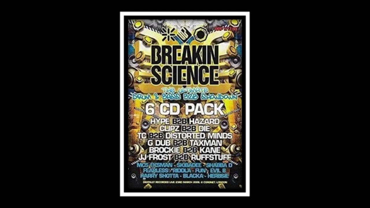 Hype B2B Hazard - MC's Eksman, Evil B, Skibadee, Funsta, Shabba D, Harry Shotta Breakin Science 2008