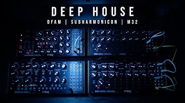 Dub techno DFAM + Subharmonicon + Mother-32