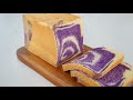 Purple Marble Loaf Bread