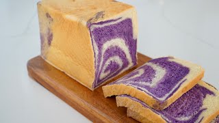 Purple Marble Loaf Bread by Savor Easy 7,385 views 4 days ago 5 minutes, 26 seconds