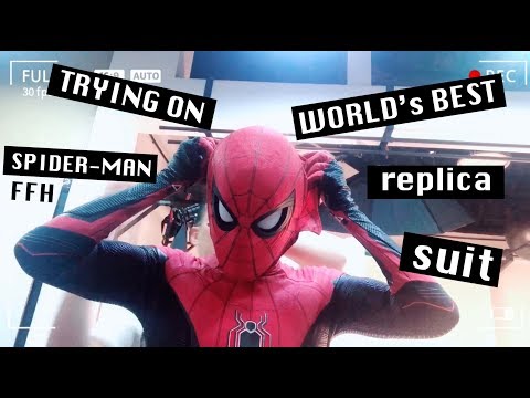 ลองใส่ชุด Spider-man ที่ดีที่สุดในโลก!!!! เพื่อเอาไป surprise Tom Holland [Eng Sub]