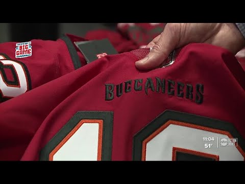 Video: Tempat Membeli Jersey Tampa Bay Buccaneers Dengan Pengiriman Tepat Waktu Untuk Super Bowl