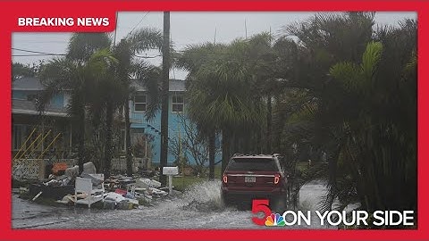 Hurricane Milton makes landfall in Florida as a Category 3 storm