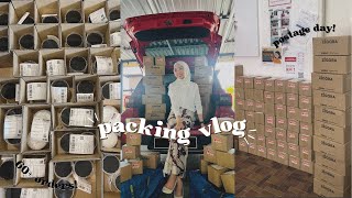 PACKING + POSTAGE DAY! (pack with me) | ziqqra cookies