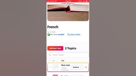 How to EDIT TOPIC in FLIPGRID?