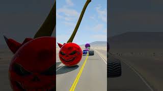 Big &amp; Small Cars VS Giant Axe - BeamNG.drive