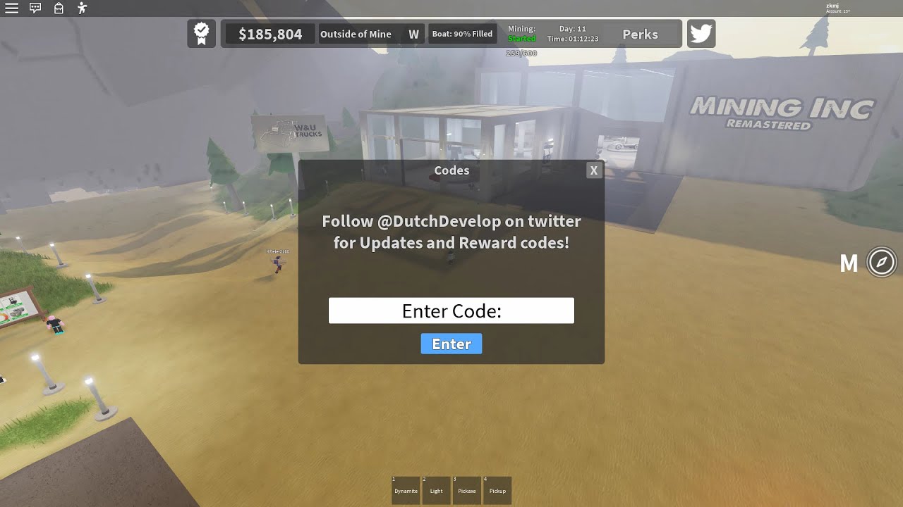 Roblox New Code Mining Inc Remastered Youtube
