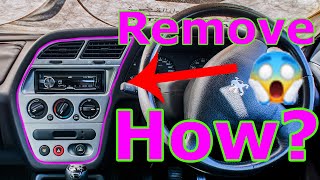 How to remove a Centre Console Fascia | Peugeot 306